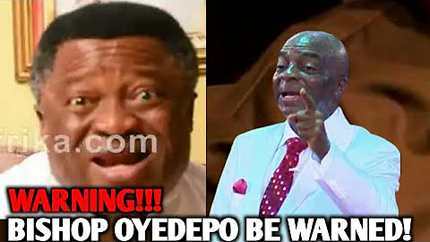 PROPHET SEGUN ADEBAYO SEND STRNG WARNING TO BISHOP...