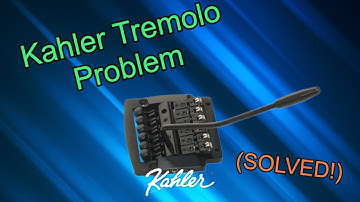 Kahler Tremolo Problem (SOLVED!)