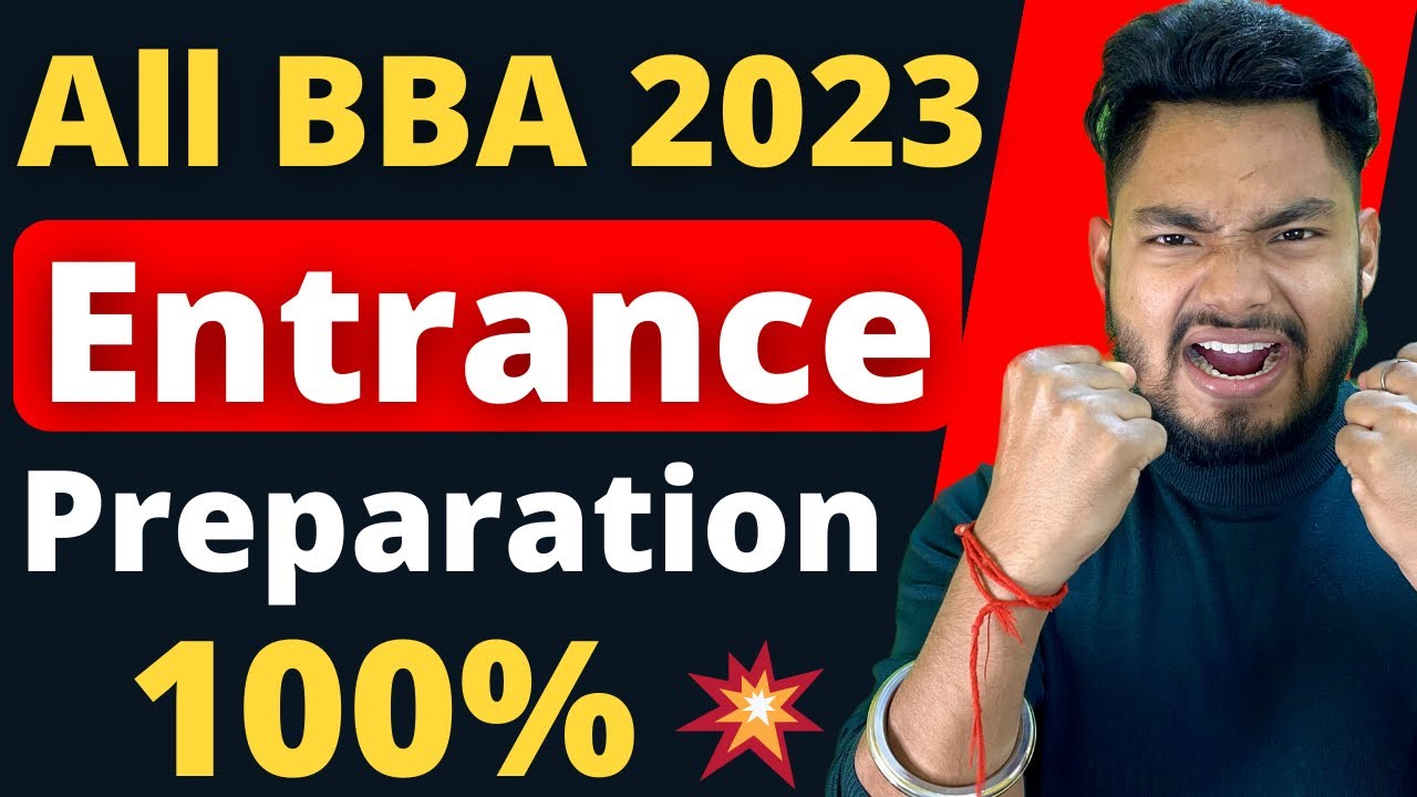 IPMAT,CUET,SET,IPUCET 2023 All BBA Entrance Exam Preparation 2023