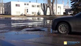 Spring Road Repair In Steinbach