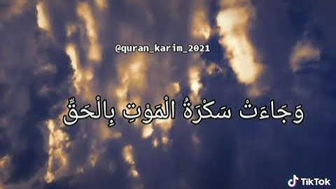 تلاوة هادئة تريح النفس 💚وراحة نفسية 😌تريح القلب