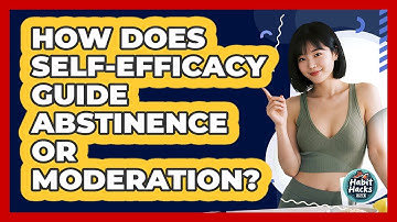 How Does Self-efficacy Guide Abstinence Or Moderation? - Habit Hacks Hub