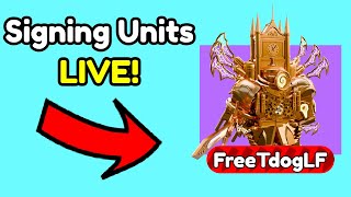 GIVING AWAY TITANS, SANDBOX AND SIGNING FOR EP 73 UPDATE! (TOILET TOWER DEFENSE)