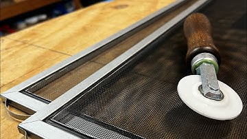 HOW TO BUILD A WINDOW SCREEN