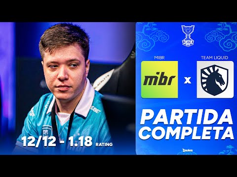 MIBR vs LIQUID - PARTIDA COMPLETA COM GAULES - ASIA CHAMPIONSHIP