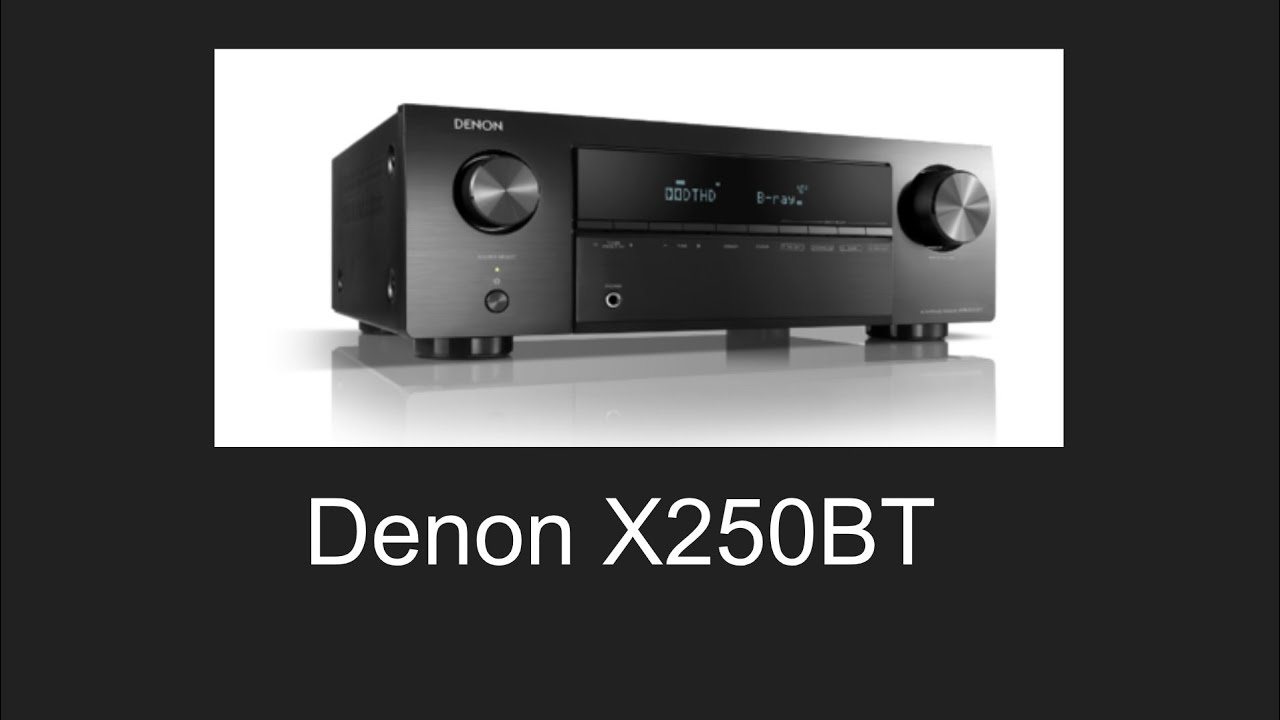 Denon avr x250bt AVR perfect av 