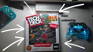 Tech Deck Godzilla Sk8Shop Unboxing