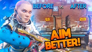 5 TIPS to IMPROVE AIM In Apex Legends! - MnK & Controller Aiming Guide!