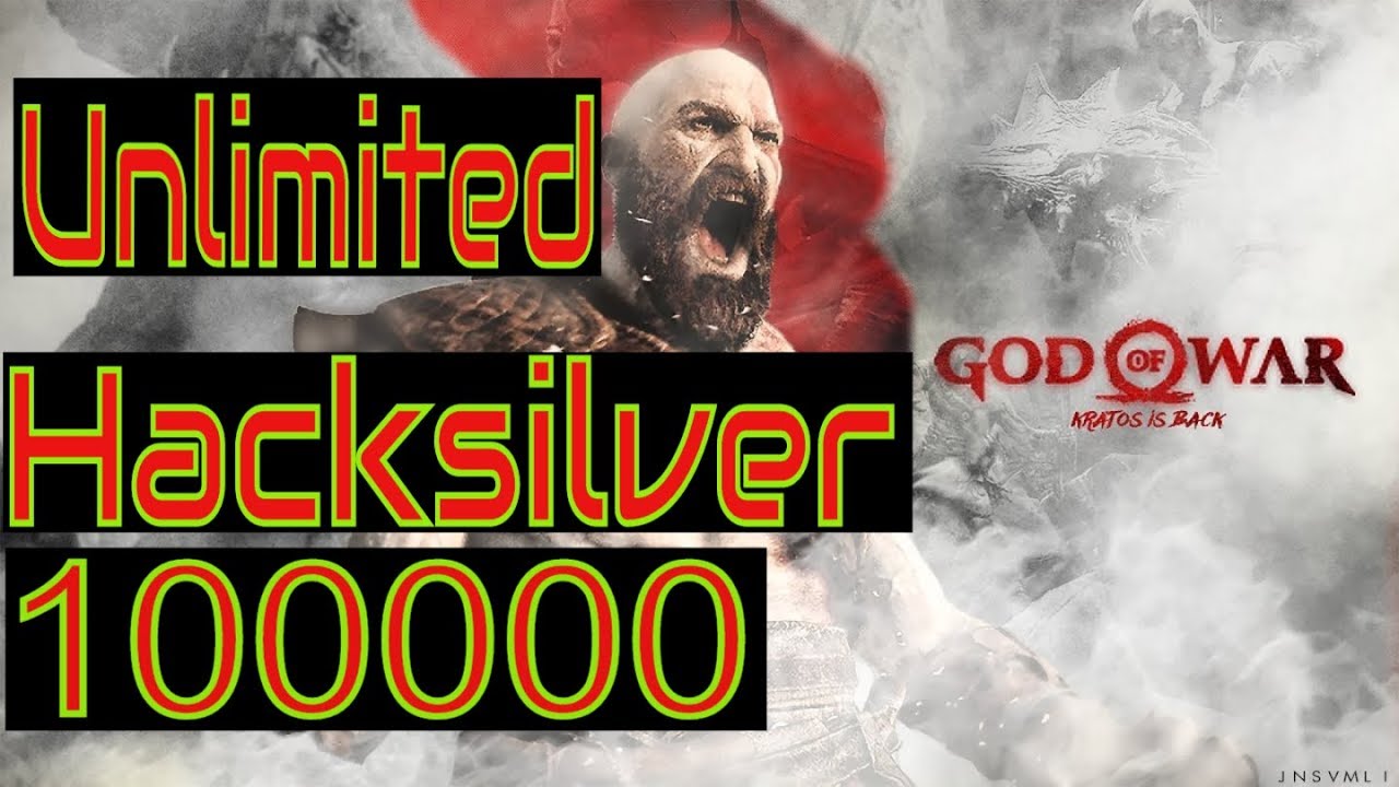 God of War 4 : Unlimited Hacksilver 100000🔥 PS4 