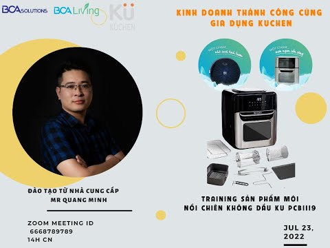 Video Hướng dẫn sử dụng nồi chiên không dầu kuchen mới - youtube