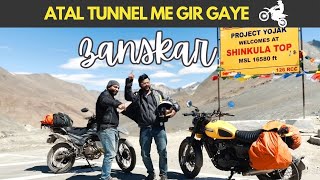 The Ultimate ZANSKAR Motorcycle Trip | Ep 1 - Manali to Shinku La Pass