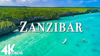ZANZIBAR 4K - A Captivating Tour of Tanzania's Pristine Paradise - Calming Music