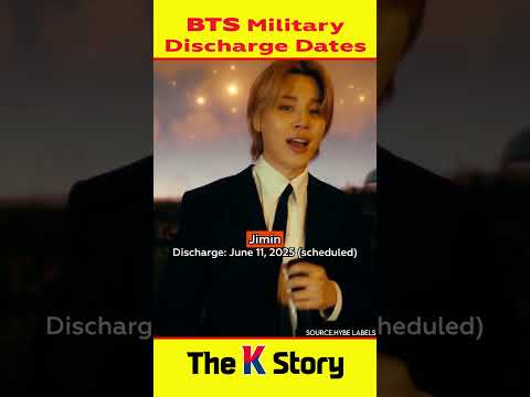 BTS military discharge date