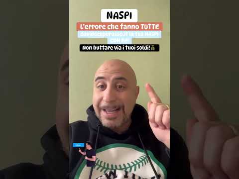 Video NASPI l’errore che fanno tutti! #naspi #disoccupazione #naspi2025