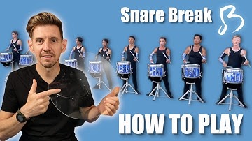Learn Blue Devils 2022 Snare Break