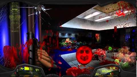 Brutal Doom - Project Brutality Test with Ultimate DoomVisor Test E2M7 part 2 and E2M8