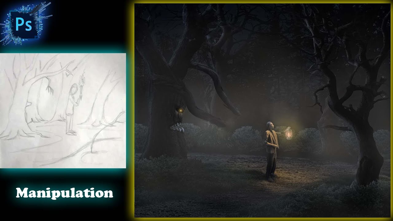 Scary Night In Photoshop | Photoshop Manipulation