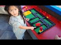 #kids building lego blocks at #legoland #california