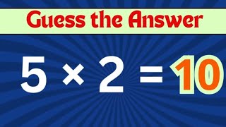 guess the answer। math quiz। kids। quiz time screenshot 5