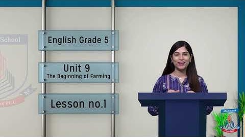 Class 5 - English Unit 9 - Lecture 1 Listen & speak - Allied Schools