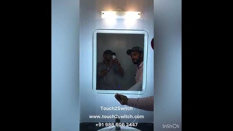 Touch2Switch, Led Mirror With Storage