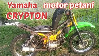 Yamaha Crypton modifikasi motor trail bebek standard