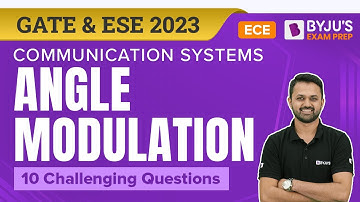 Angle Modulation GATE Questions in Communications Systems | GATE & ESE 2023 Electronics (ECE) Exam