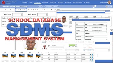 ALL-IN-ONE School Database Management System In Microsoft Access