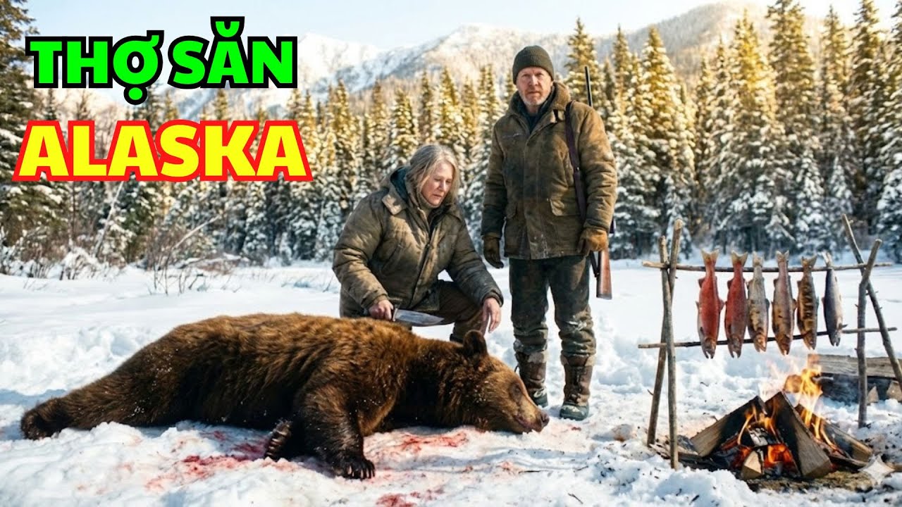 Thợ Săn Alaska - Săn Gấu & Cá Hồi Chuẩn Bị Cho Mùa Đông Đóng Băng