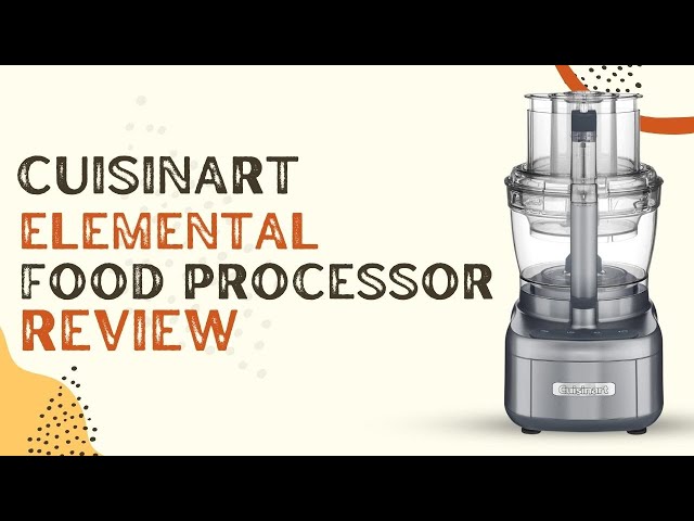 Cuisinart Elemental 13-Cup Food Processor with Dicing Kit + Reviews