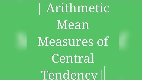 Arithmetic Mean | Measures Of Central Tendency | Missing Frequency with Solved Numerical |