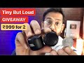 JBL mini Boost World's Smallest Bluetooth Speaker | Unboxing Review Giveaway | ₹999 (Set of 2)