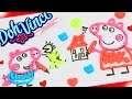 Peppa Pig Play Doh Disegno 3D con Vinci Art Studio Design Pongo Plastilina