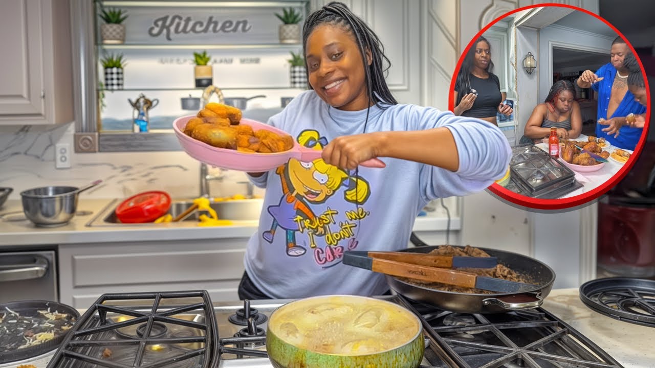 COOKING PHILLY CHEESESTEAK EGGROLLS FOR MY SIBLINGS AT 2AM (THEY BANNED FROM THE KITCHEN😡)