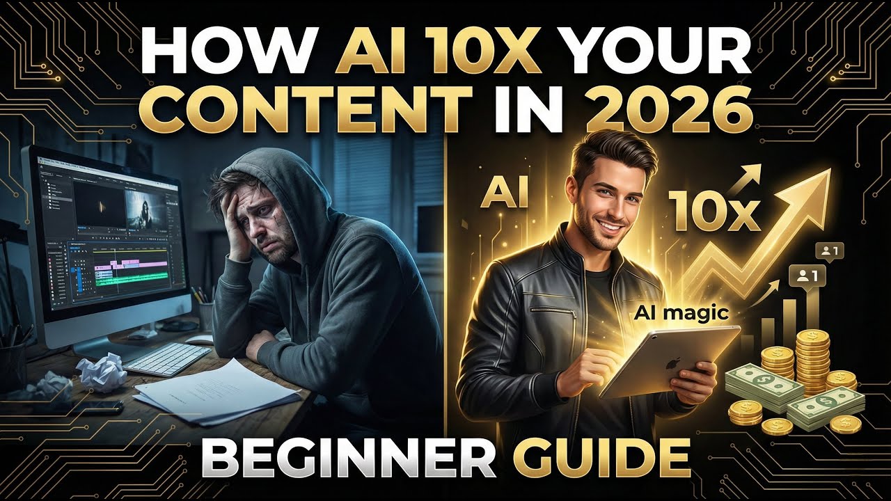 How AI Will 10x Your Content Creation in 2026 (Beginner Guide) # ...