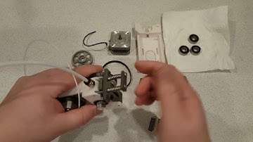 3d printed bushings for Hypercube, x carriage LEDs and extruder