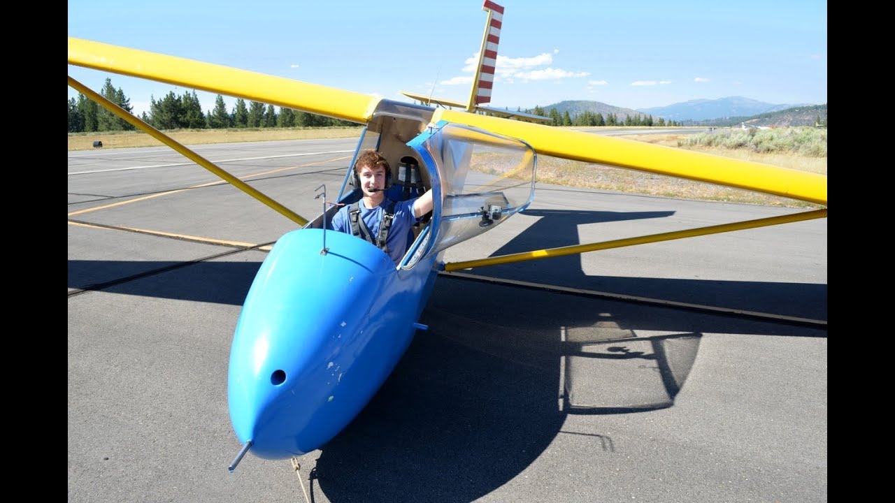 First Glider Flight Lesson (with Soar Truckee, in Truckee/Lake Tahoe, CA)