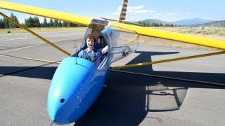 First Glider Flight Lesson (with Soar Truckee, in Truckee/Lake Tahoe, CA)