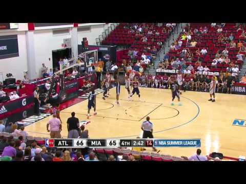2013 NBA Summer League Atlanta Hawks VS Miami Heat