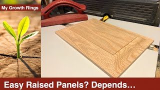 A Better Way to Raise Panels  Vertical router bits on a Horizontal Router Table