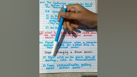 Class 3 Computer Chapter GUI OPERATING SYSTEM