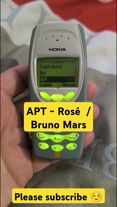 APT, Rosé, Bruno Mars #apt #rosé #rose #brunomars #song #nokia #ringtone