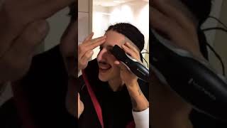 Raf Camøra Rasiert Rin Die Augenbrauen Weg