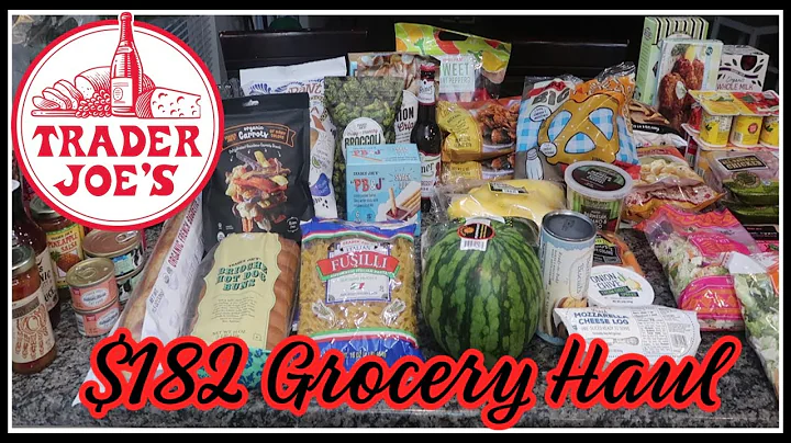 Trader Joe's Monthly Grocery Haul WITH PRICES | New items GALORE!