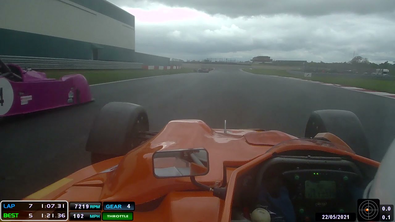 Donington Qually - Simon's braking incident
