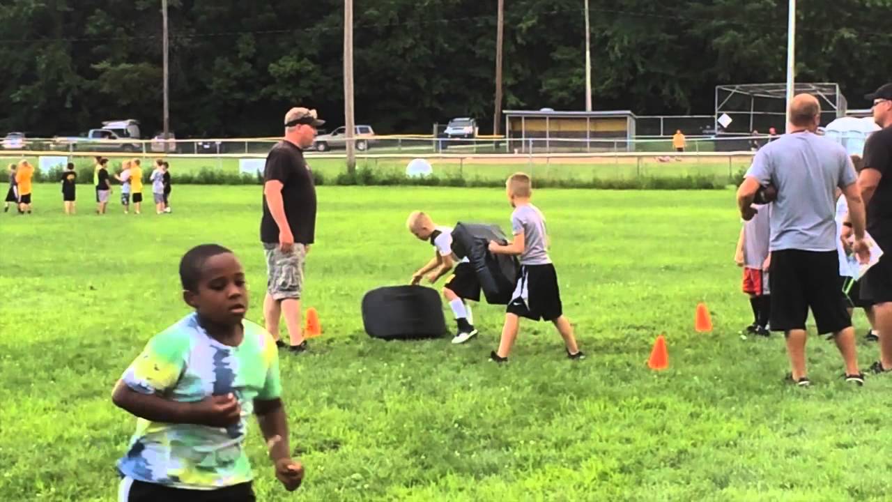 Watkins Youth Football Evaluations 2014 YouTube