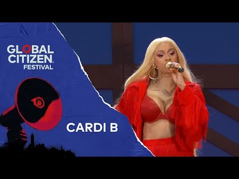 Cardi B Performs Money Bag | Global Citizen Festival NYC 2018 - Cardi B Performs Money Bag | Global Citizen Festival NYC 2018