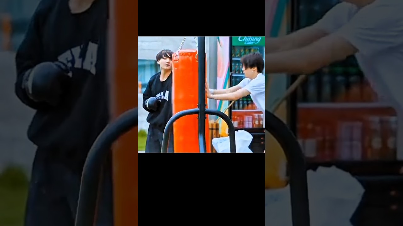 Jeon Jk JM's personal trainer🥊💪🤭😁 #jimin #jungkook #jikook