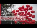 Parabéns amor! Feliz aniversário!