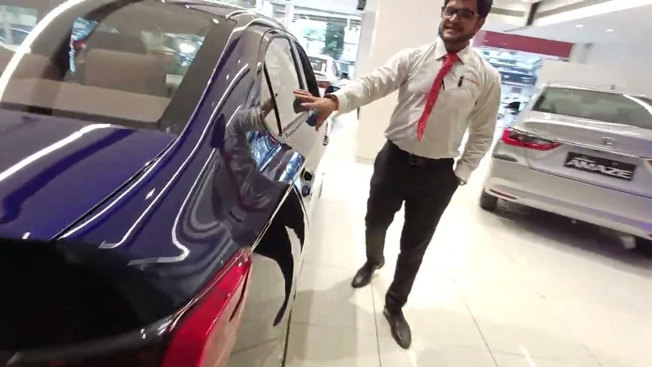 Honda Amaze Vx Variant | Amaze 3rd Gen | Obsidian Blue Color #pinaacmotors #automobile 